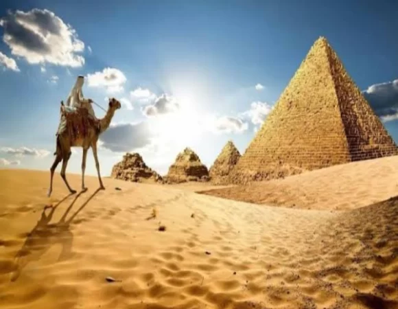 Cairo Top Tours: The Egyptian Museum, Bazaar, and Pyramids of Giza.