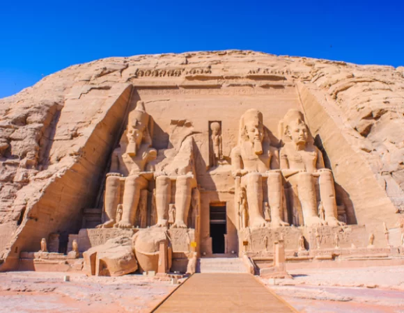 Group Travel From Aswan To Abu Simbel.